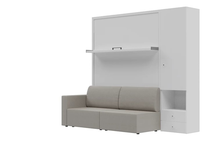 Диван Кровать-трансформер Smart (КД 1400+ШП), шкаф правый, левый подлокотник в Нальчике - изображение 2