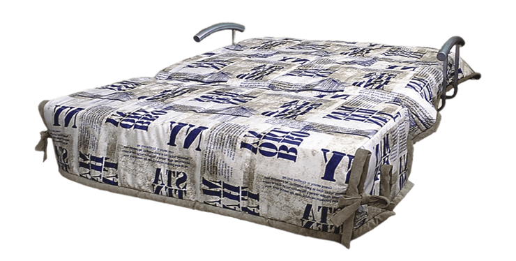 Прямой диван Аккордеон без боковин, спальное место 1200 в Нальчике - изображение 1