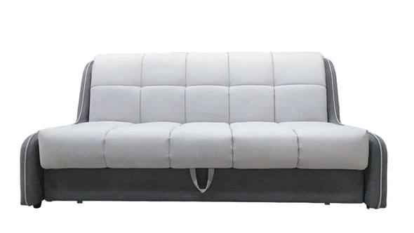 Прямой диван Аккордеон-Кант 1,55, полоска (НПБ) в Нальчике - изображение
