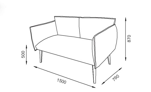 Прямой диван Брайтон 7 в Нальчике - изображение 2
