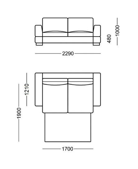 Прямой диван Поло в Нальчике - изображение 6