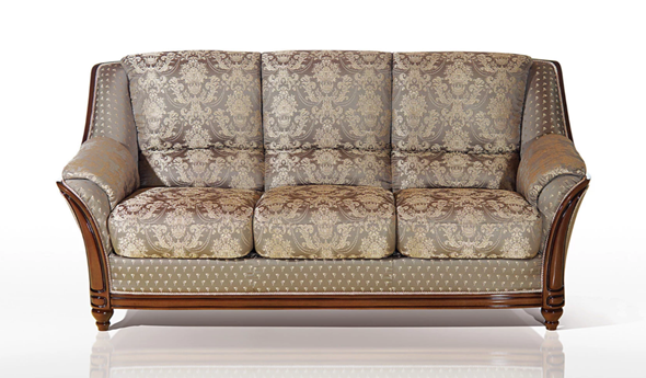 Прямой диван трехместный Женева (Ифагрид) в Нальчике - изображение