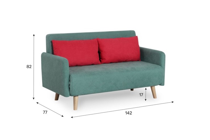 Прямой диван Юта ДК-1000 (диван-кровать с подлокотниками) в Нальчике - изображение 5