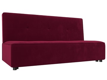 Прямой диван Зиммер, Бордовый (микровельвет) в Нальчике