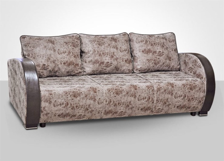 Прямой диван Европа 1 БД пружинный блок в Нальчике - изображение 1