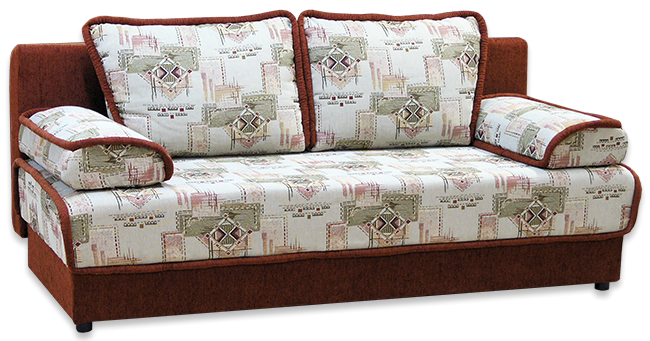 Прямой диван Лора Юность 12 БД в Нальчике - изображение 1