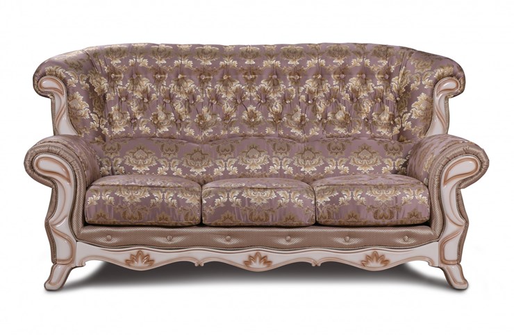 Прямой диван Барокко, ДБ3 в Нальчике - изображение 4