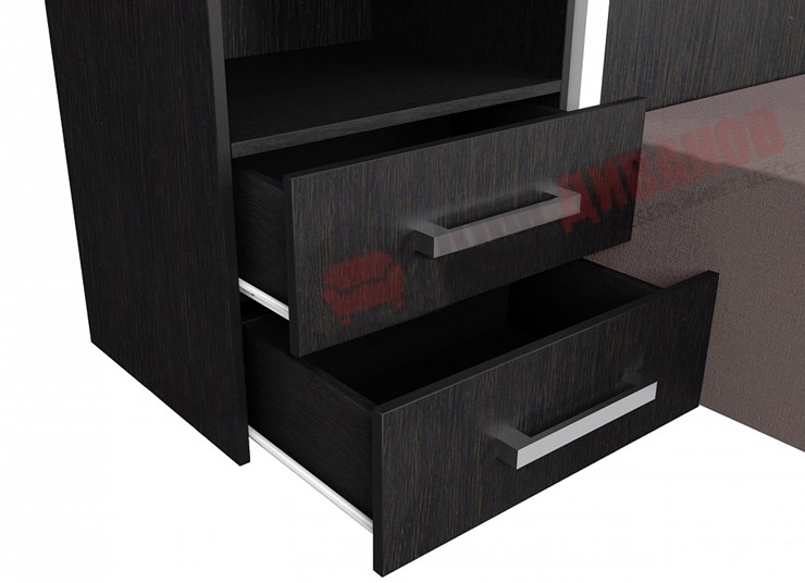 Диван Кровать-трансформер Smart (ШЛ+КД 1400+ШП), 2 шкафа, без подлокотников в Нальчике - изображение 3
