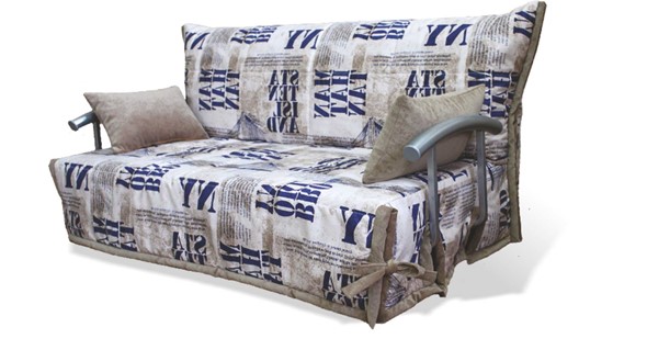 Прямой диван Аккордеон с боковинами, спальное место 1200 в Нальчике - изображение