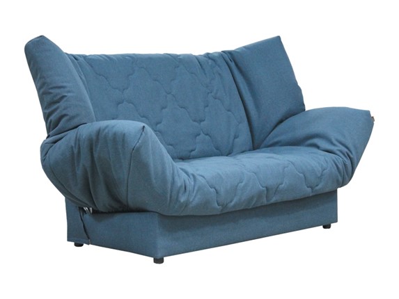 Прямой диван Ивона, темпо7синий в Нальчике - изображение