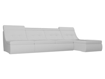 Большой модульный диван Холидей люкс, Белый (экокожа) в Нальчике