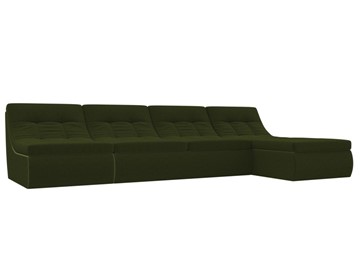 Большой модульный диван Холидей, Зеленый (микровельвет) в Нальчике - предосмотр