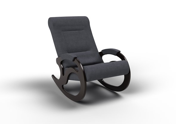 Кресло-качалка Вилла, ткань графит 11-Т-ГР в Нальчике - изображение