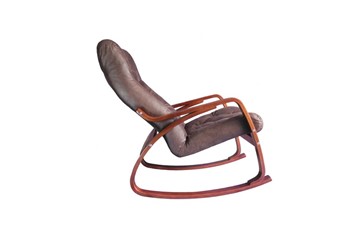 Кресло-качалка Гранд, замша шоколад в Нальчике - предосмотр 1