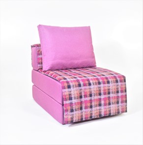 Бескаркасное кресло-кровать Харви, фуксия - квадро в Нальчике