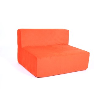 Кресло бескаркасное Тетрис 100х80х60, оранжевое в Нальчике