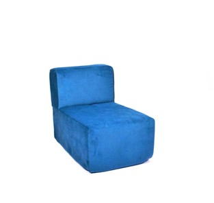 Кресло бескаркасное Тетрис 50х80х60, синий в Нальчике
