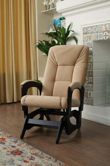 Кресло-качалка Леон маятниковая, ткань AMIGo песок 29-Т-П в Нальчике - изображение 4