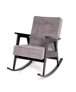Кресло-качалка Ретро (венге / RS 15 - темно-серый) в Нальчике