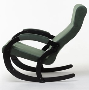 Кресло-качалка в гостиную Корсика, ткань Amigo Green 34-Т-AG в Нальчике - предосмотр 1