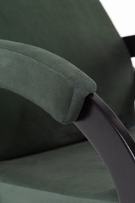 Кресло-качалка в гостиную Корсика, ткань Amigo Green 34-Т-AG в Нальчике - предосмотр 4