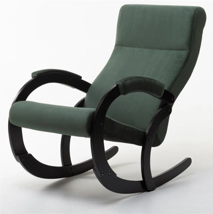 Кресло-качалка в гостиную Корсика, ткань Amigo Green 34-Т-AG в Нальчике - изображение