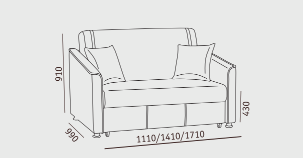 Раскладное кресло Милан 3 (90) в Нальчике - изображение 2