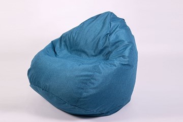Кресло-мешок Юниор, рогожка синий в Нальчике