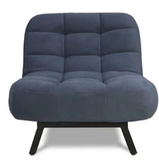 Кресло на ножках Абри опора металл (синий) в Нальчике - изображение 1