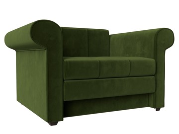 Кресло-кровать Берли, Зеленый (Микровельвет) в Нальчике