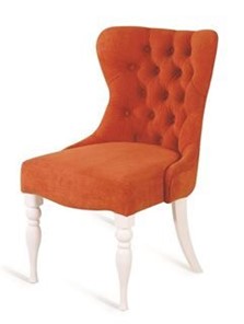 Кресло Вальс (Эмаль белая / Морковный) в Нальчике