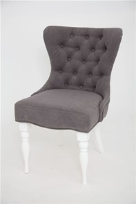 Кресло Вальс (эмаль белая / RS 15 - темно-серый) в Нальчике