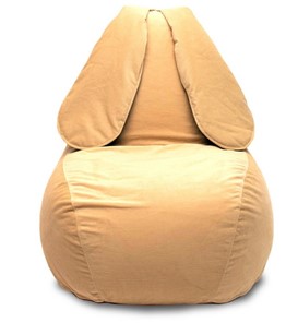 Кресло Зайка (длинные уши), желтый в Нальчике - предосмотр