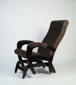 Кресло-качалка Версаль, ткань шоколад 36-Т-Ш в Нальчике
