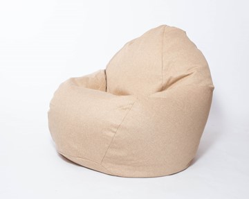 Кресло-мешок Макси, рогожка, 150х100, песочное в Нальчике - предосмотр