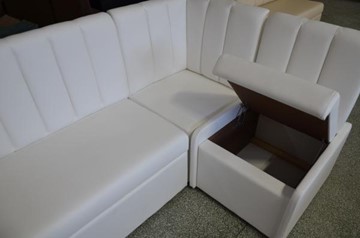 Кухонный угловой диван КУ-20 малый с коробом в Нальчике - предосмотр 1