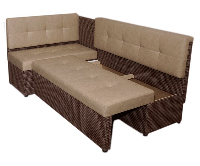 Кухонный угловой диван Нео КМ3 с механизмом 2000х1460 в Нальчике - изображение 7