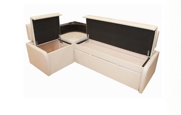 Кухонный угловой диван Модерн 3 со спальным местом и двумя коробами в Нальчике - предосмотр 1