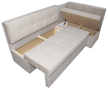Угловой кухонный диван Нео КМ 3 с механизмом 2000*1110 в Нальчике - предосмотр 3