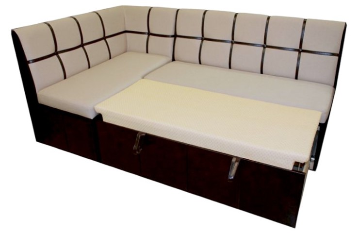 Кухонный угловой диван Квадро 5 со спальным местом в Нальчике - изображение 1