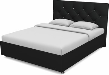 Кровать Моника 1400 с основанием (Nitro Black) в Нальчике