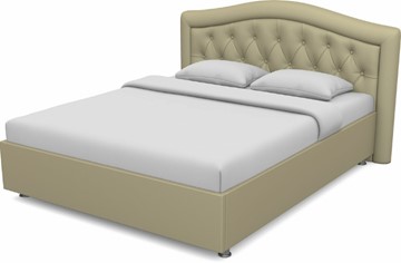 Кровать с механизмом полуторная Луиза 1400 (Nitro Cream) в Нальчике