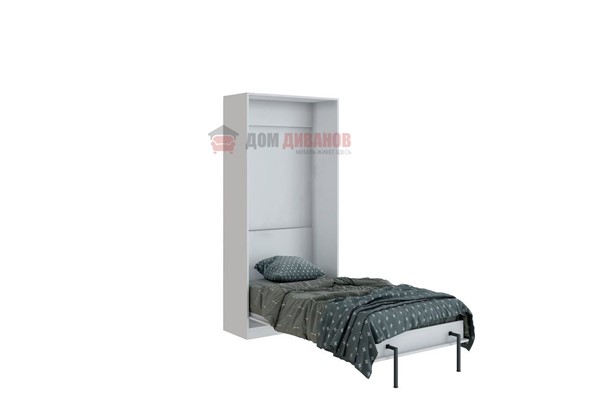 Кровать-шкаф Велена 1, 800х2000, цвет белый в Нальчике - изображение