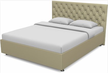 Кровать 1.5-спальная Флоренция-А 1400 с основанием (Nitro Cream) в Нальчике