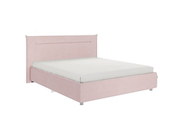 Кровать Альба 1.6, нежно-розовый (велюр) в Нальчике