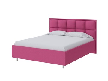 Кровать спальная Chessy 160х200, Рогожка (Savana Berry (фиолетовый)) в Нальчике