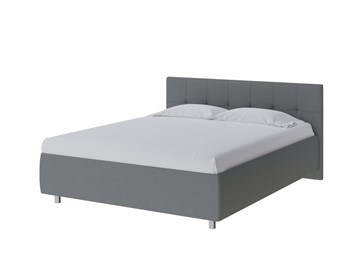 Кровать 2-спальная Diamo 200х200, Рогожка (Savana Grey (серый)) в Нальчике