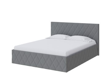 Спальная кровать Fresco 140х200, Рогожка (Savana Grey (серый)) в Нальчике