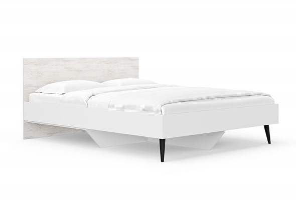 Кровать Ines 160х200, Ясмунд (Белый) в Нальчике - изображение