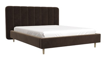 Спальная кровать Рино 160х200 (вариант 3) с основанием в Нальчике